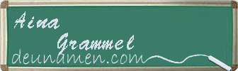 Aina Grammel Visitenkarte